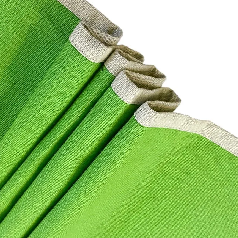 Swayam Solid Sephire Cotton Table Runner - Green media 4
