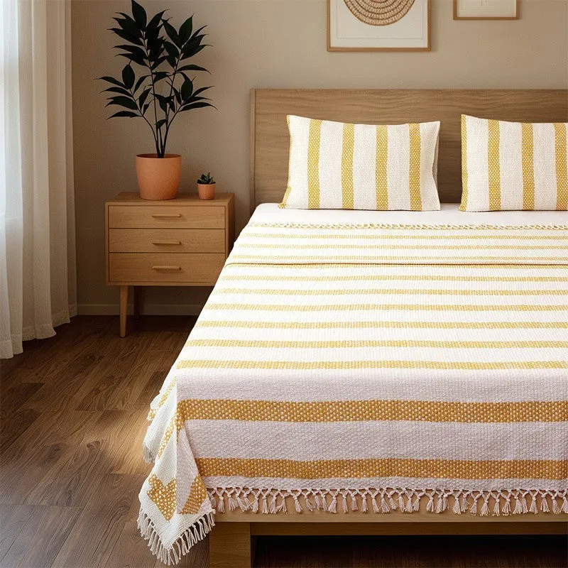 Shivalik Bedcover - Yellow media 4