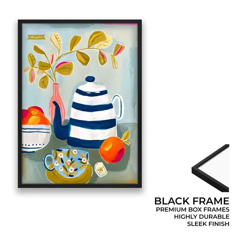Kettle Couture Archival Canvas Wall Art - Black media 8
