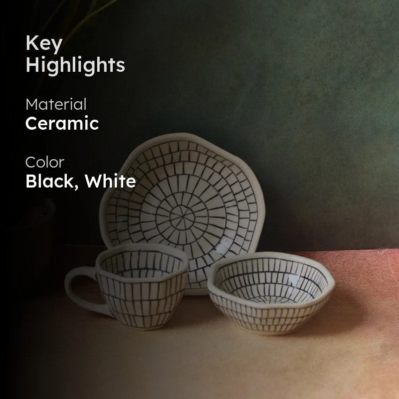 Vandra Tea & Snack Set - Three Piece Set media 2