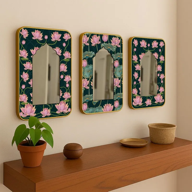 Royal Zeenat Acrylic Wall Mirrors - Set Of Three media 3