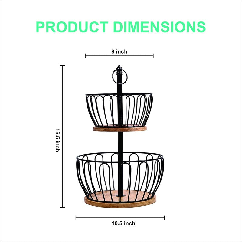 Amaris Aura Fruit Basket - Black media 7