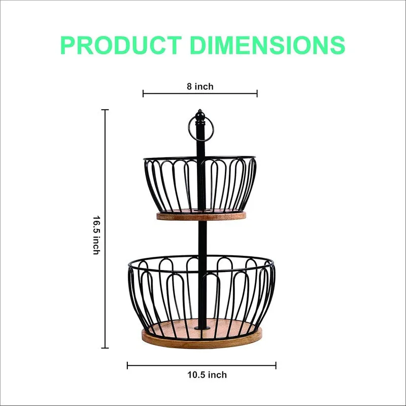 Amaris Aura Fruit Basket - Black media 7