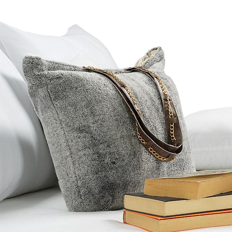 Swayam Molly Solid Blanket (Grey) - 240 GSM media 4