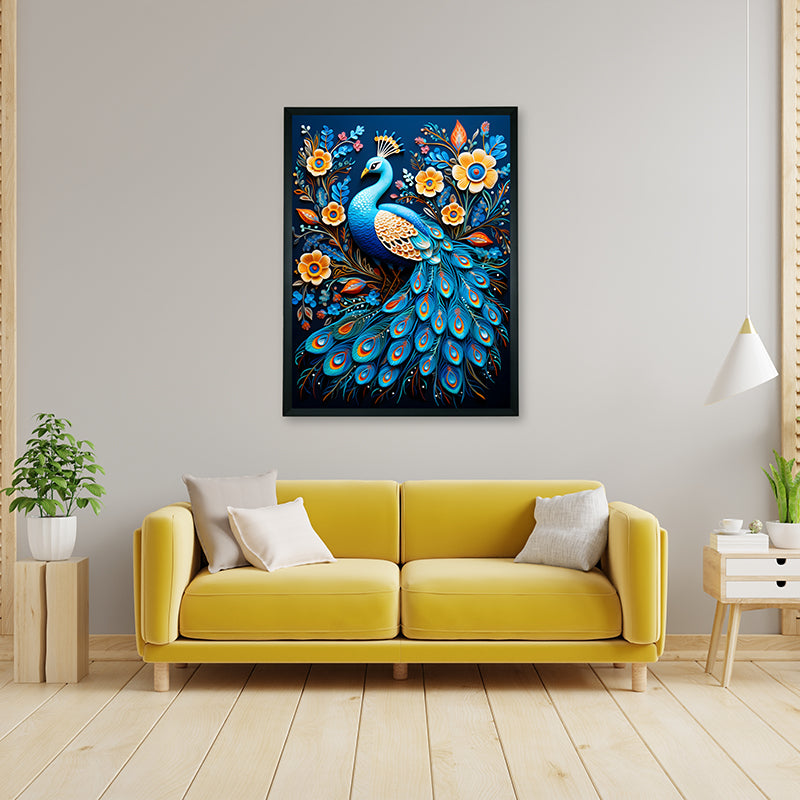 Peacock Plumage Wall Art media 6