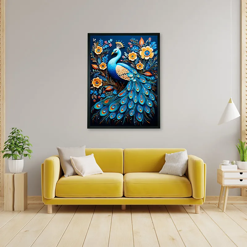 Peacock Plumage Wall Art media 6