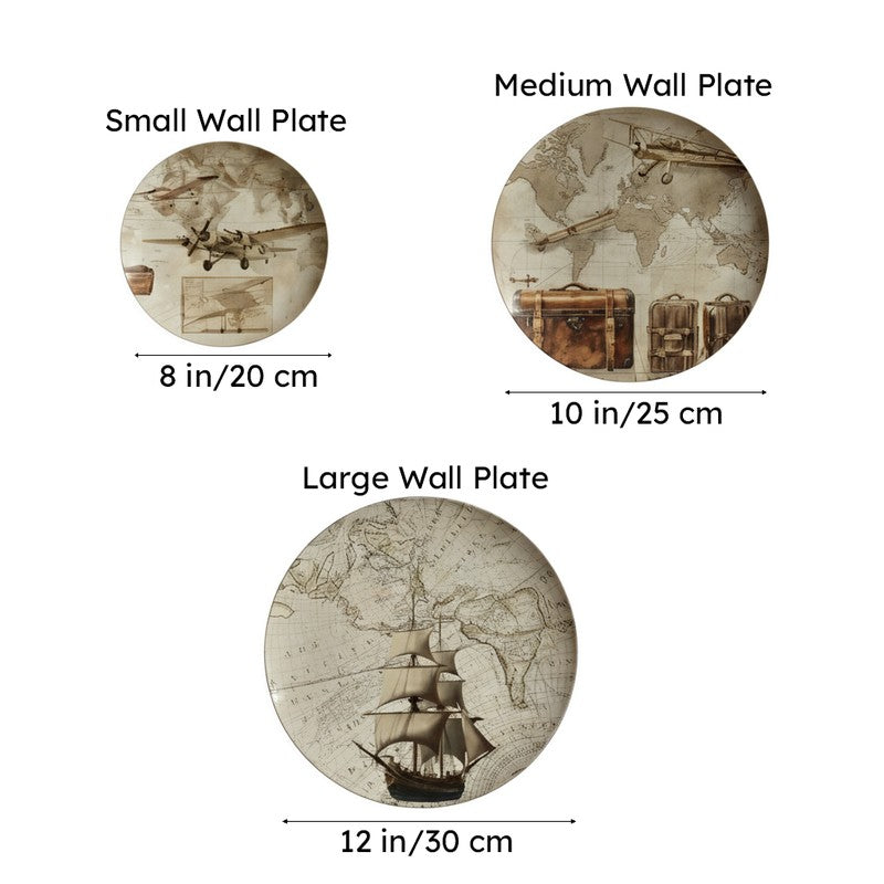 MajesticShip Metal Wall Plates - Set Of Three media 7