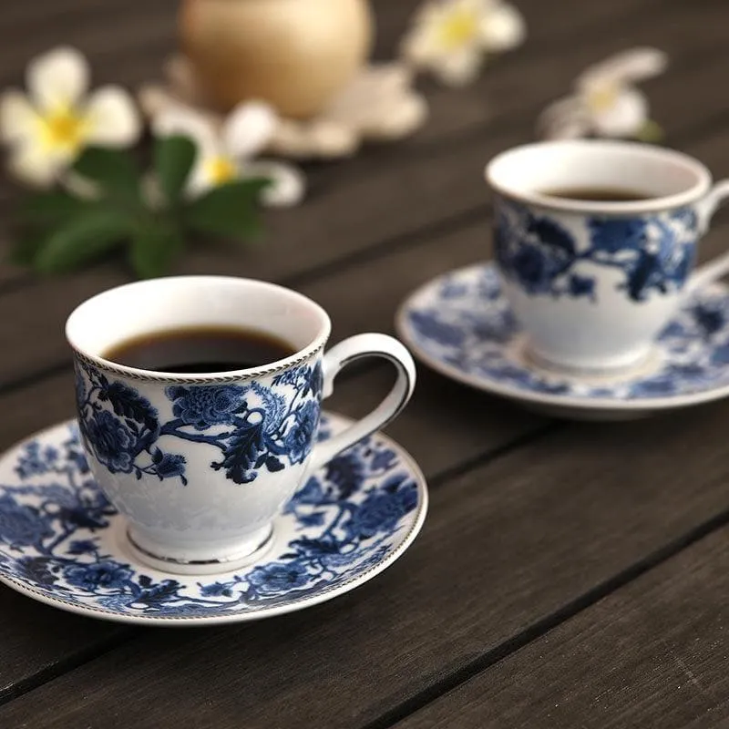 Aqua Cup Saucer-Set of Six media 3