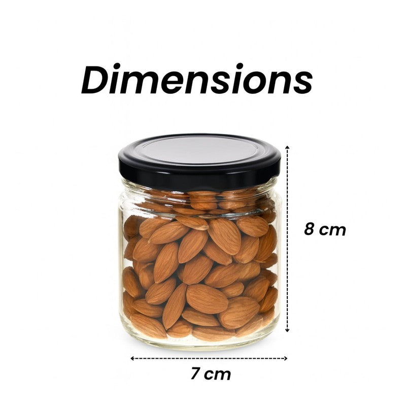 Minimalist Glass Salsa Jars (200 mL Each) - Set Of Six media 9