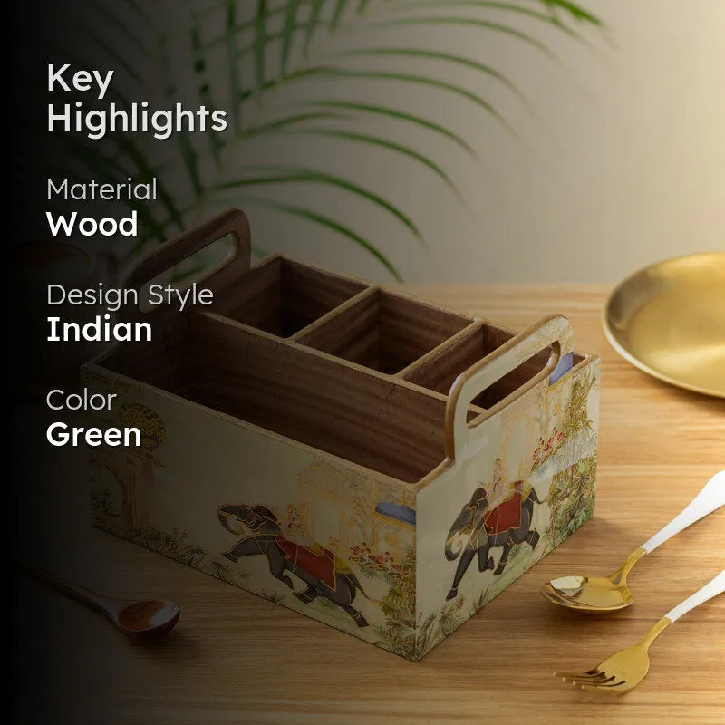 Raj Gaj Wooden Caddy media 2