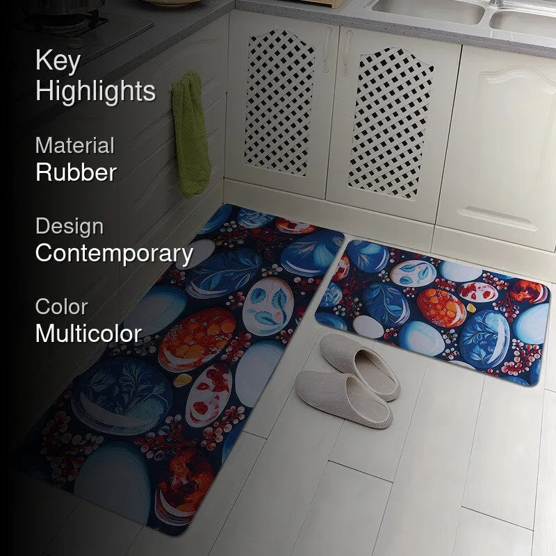 Rivelle Rubber Kitchen Floor Mats - Set of Two media 2
