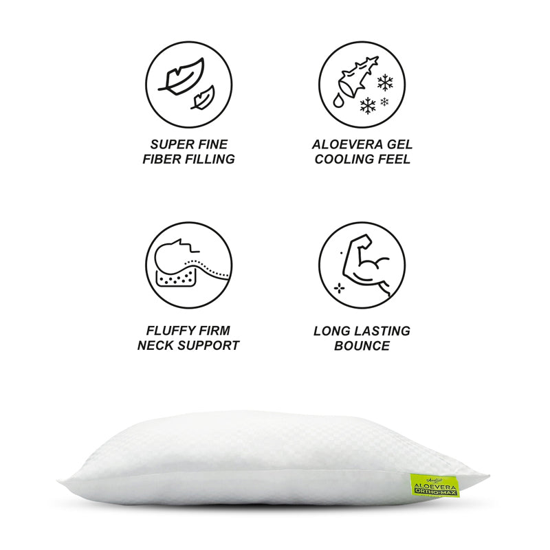 Nimbus Mist Microfiber Pillow Filler - Set Of Four media 8