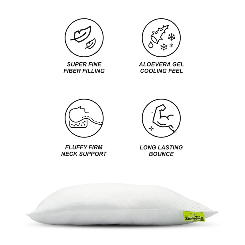 Nimbus Mist Microfiber Pillow Filler - Set Of Four media 8