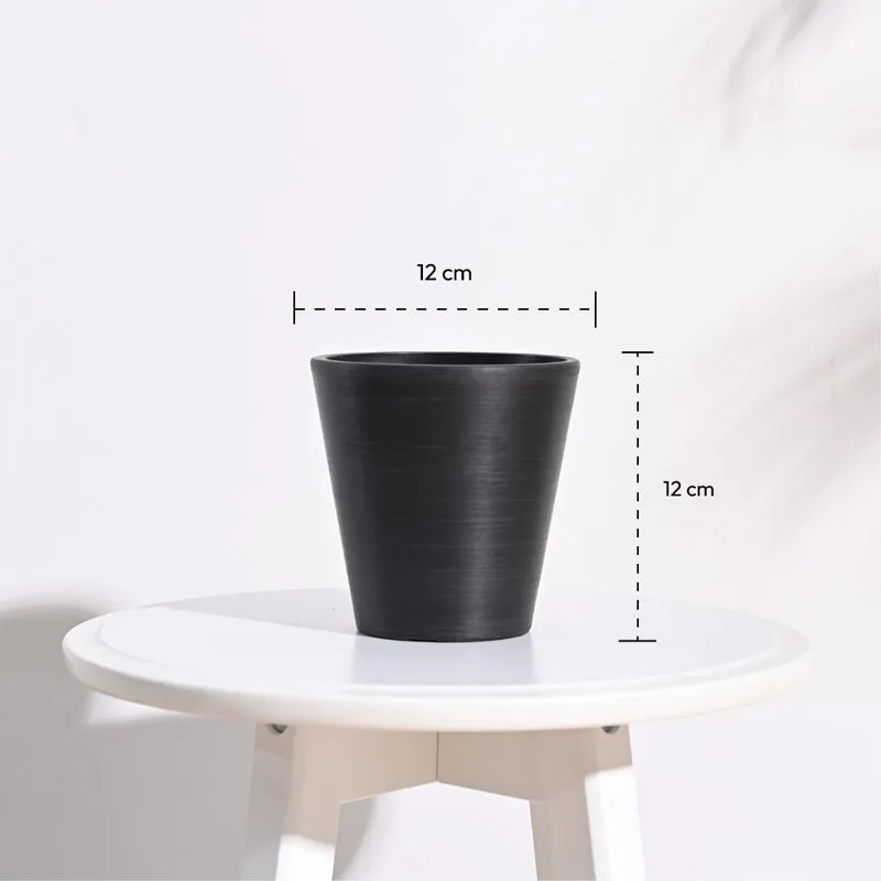 UGAOO Venice Planter for Home & Balcony Garden- Black media 6