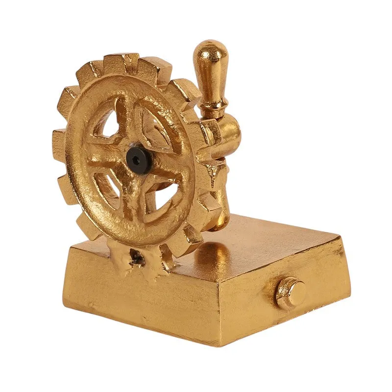 The Gearlock Bookend (Gold & Black) - Set Of Two media 8