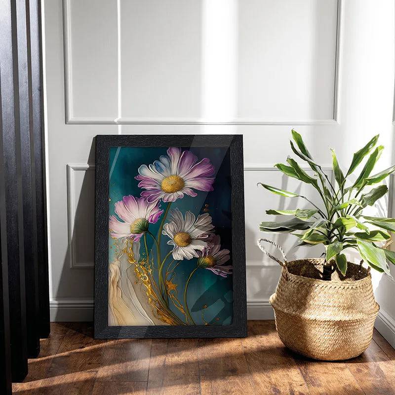 Brushed Buds Wall Painting media 3