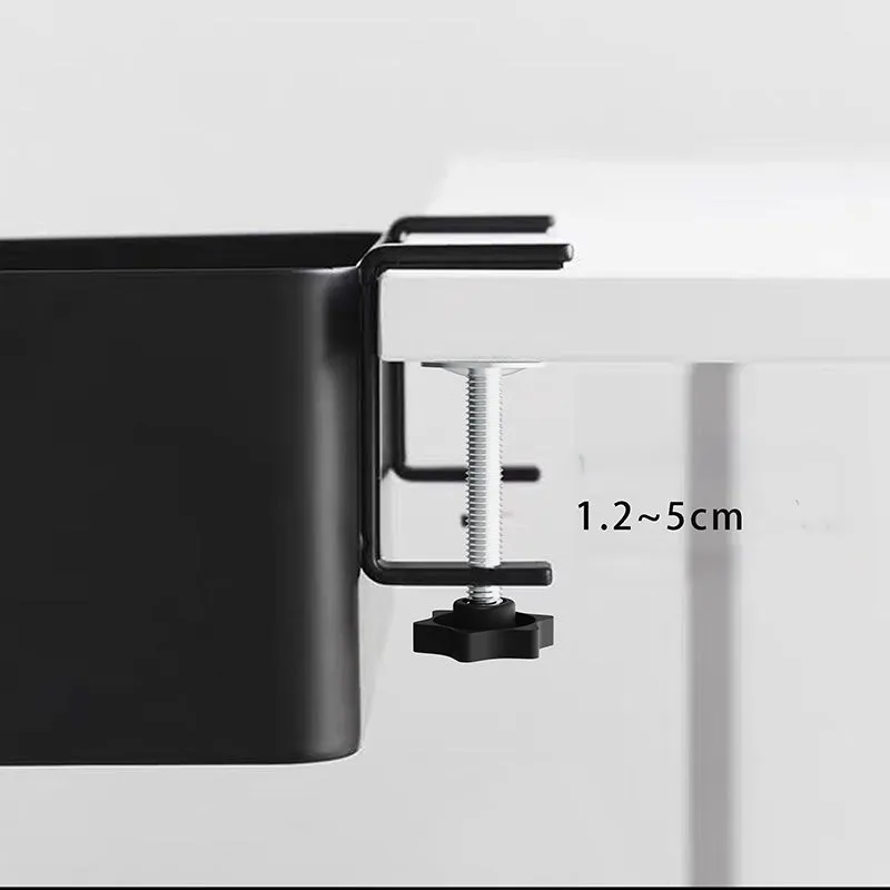 Desk Dock Carbon Steel Rack - Black media 3