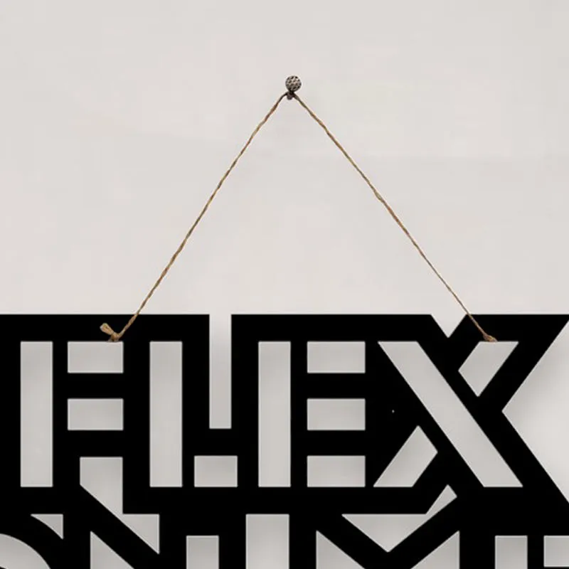 Flex On Me Mild Steel Wall Accent media 4