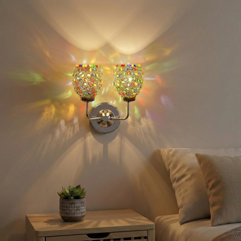 Tessera Glow Glass Wall Lamp