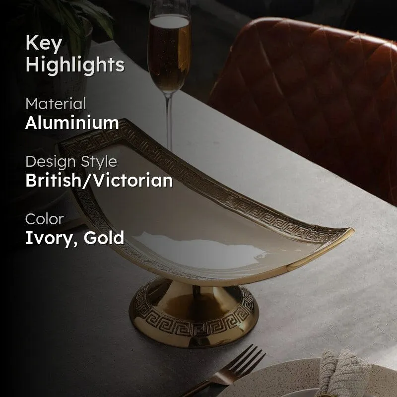 Gretal Aluminum Platter - Gold media 2