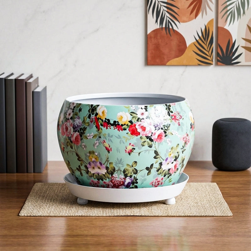 English Garden Planter With Stand