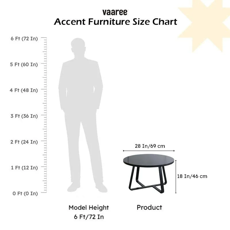 Nova Pulse Accent Table with Marble Top media 6