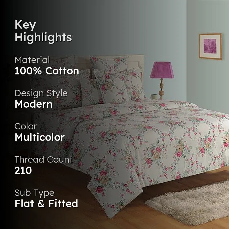 Swayam Endless Spring Bedsheet - 210 TC || Ultra Soft media 2