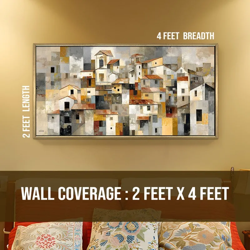 Urbanique Canvas Wall Painting With Frame media 8