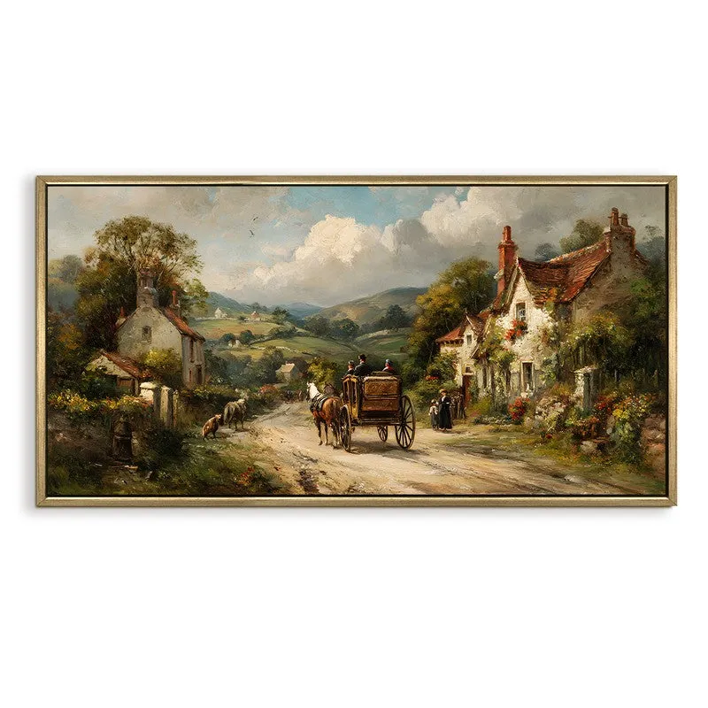 Verdant Cottage Row Wall Art media 4