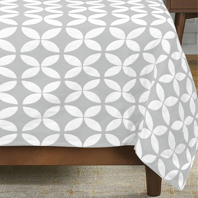 Saral Home Dhadki Cotton Bedsheet (Grey) - 150 TC media 3