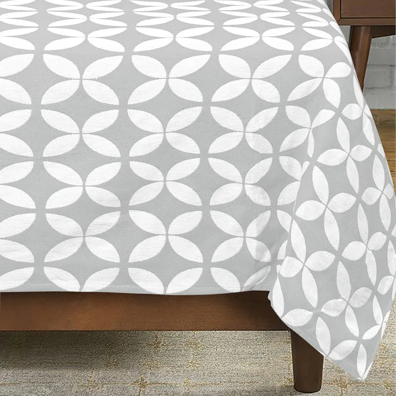 Saral Home Dhadki Cotton Bedsheet (Grey) - 150 TC media 3