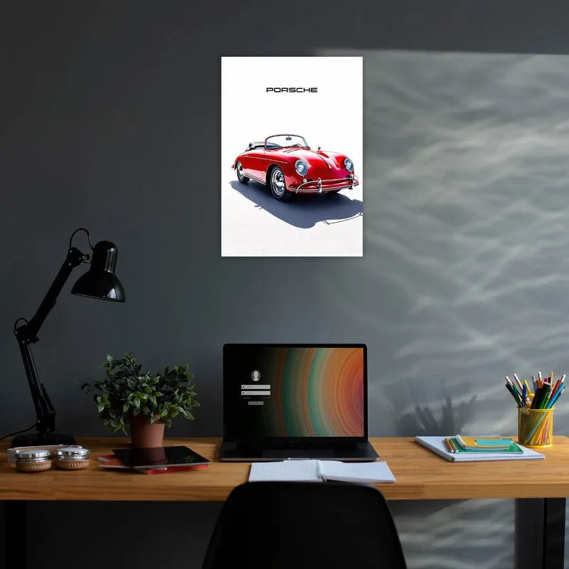 Porsche Passion Wall Poster - Red media 3