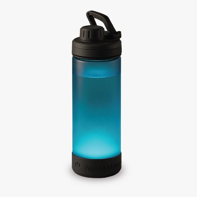 Sound and glow of Hydration Smart Water Bottle - Blue (600 mL) media 3