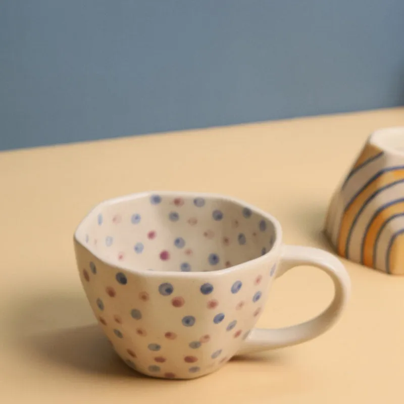 Mangira Ceramic Tea Cup (200 mL Each) - Set of Two media 1