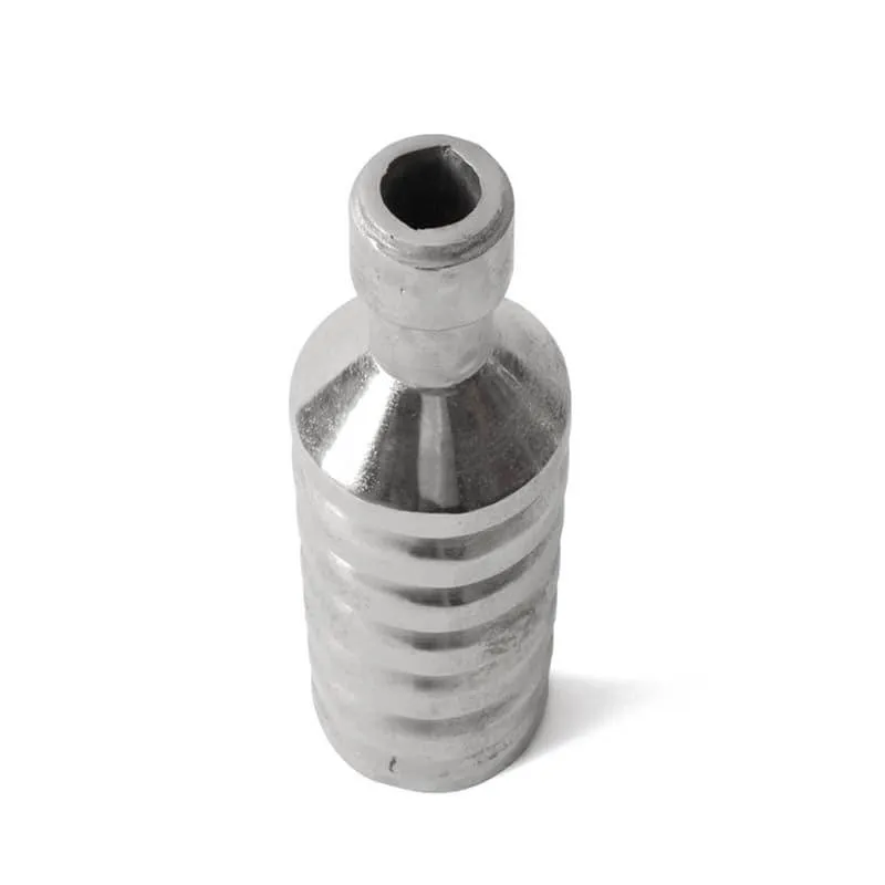 Silver Bottle Vase media 3