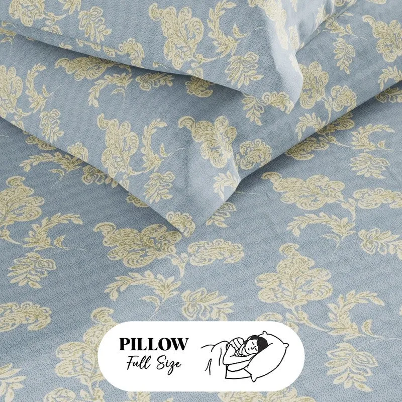Lorven Fitted Bedsheet (Blue) - 115 GSM media 6