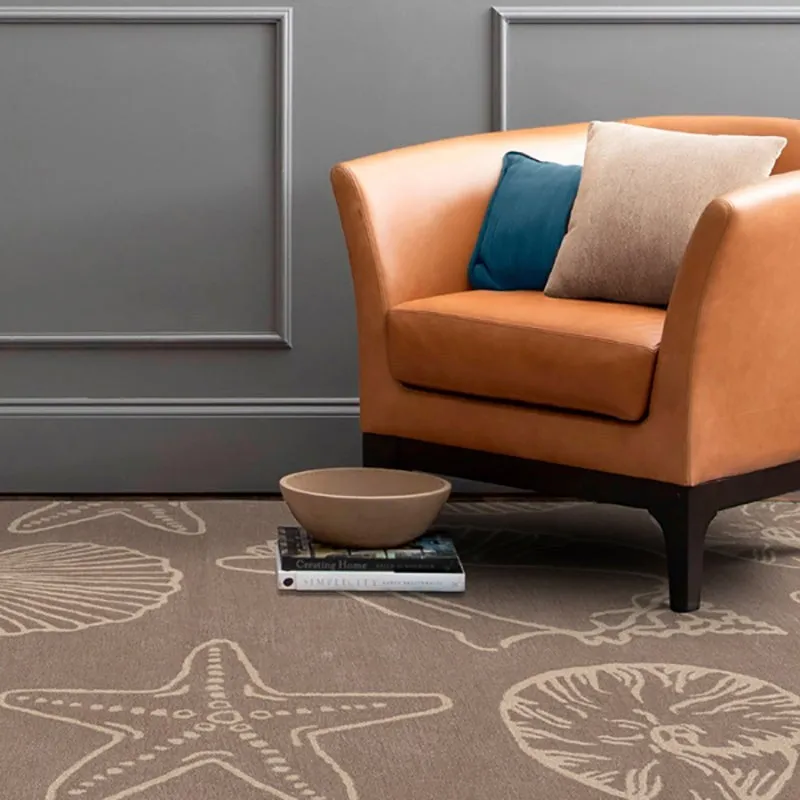 Seashell Hand Tufted Swirl Kids Wool & Nylon Carpet - Taupe media 8