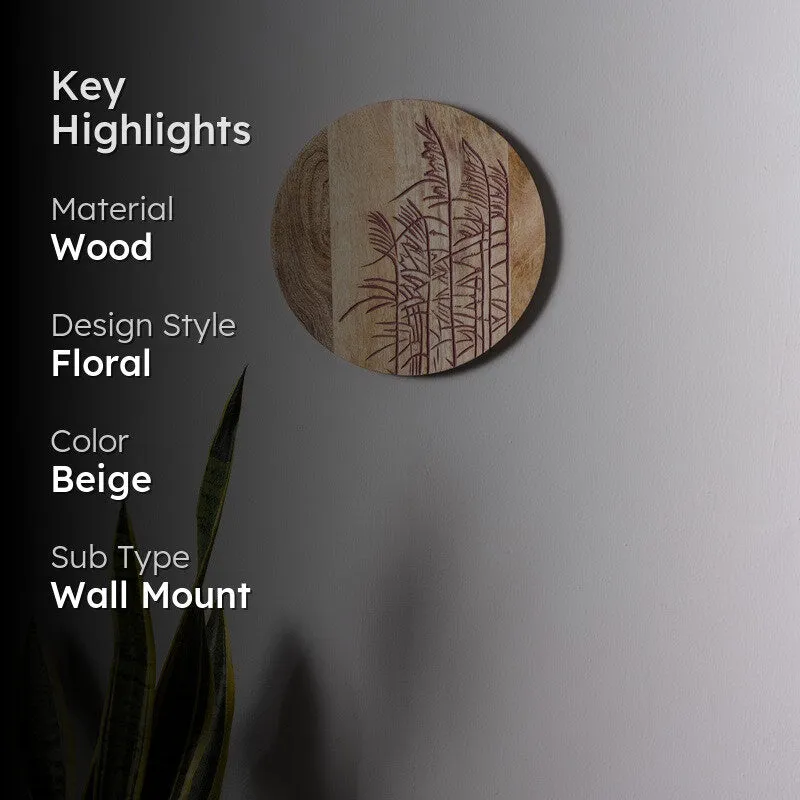 Rustic Fields Wooden Wall Plate media 2