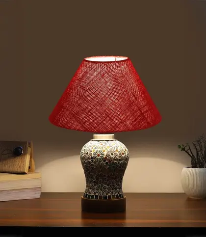 Jute · Glass · Wood
