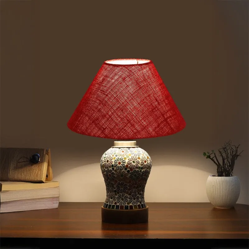 Lunexa Wooden Table Lamp - Multicolor media 1