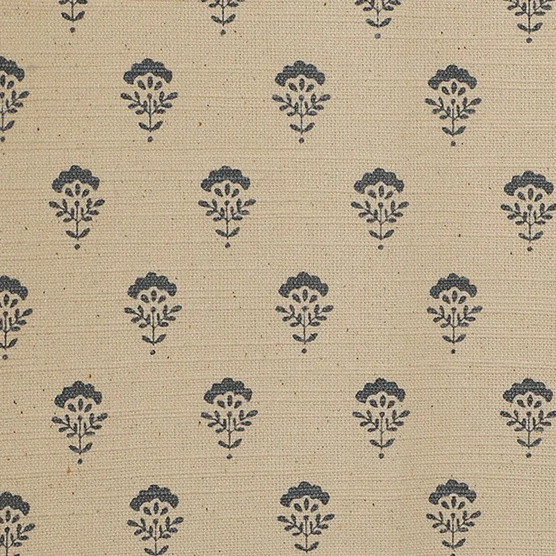 Bloomscape Cotton Curtain - Beige media 7