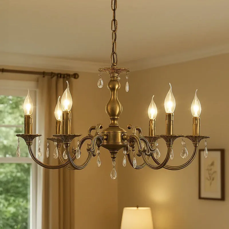 Aurivelle Metal Chandelier media 1