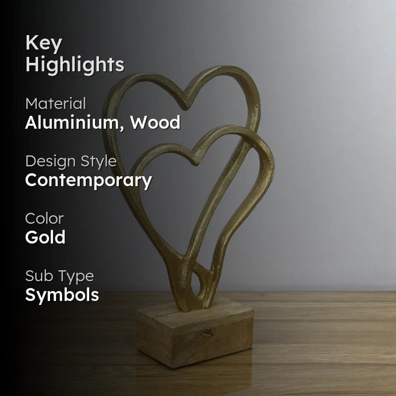 Love Lamore Showpiece - Gold media 2