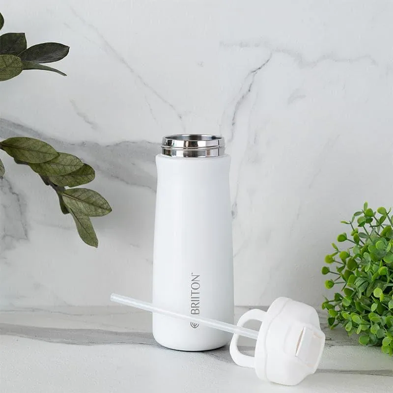 H2O Splash Hot & Cold Thermos Water Bottle (White) - 600 mL media 3