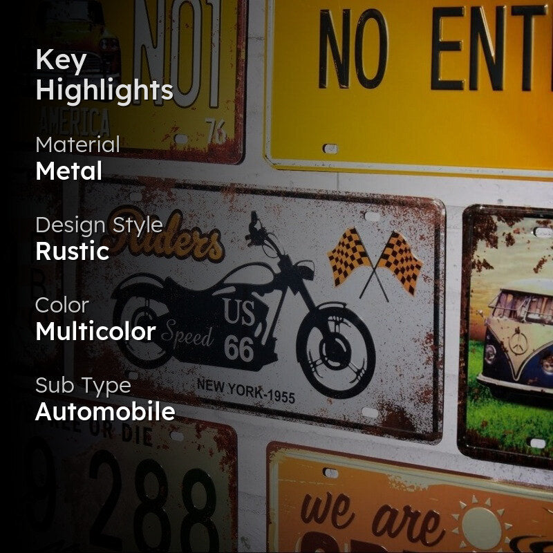 Route 66 Metal Wall Accent media 2