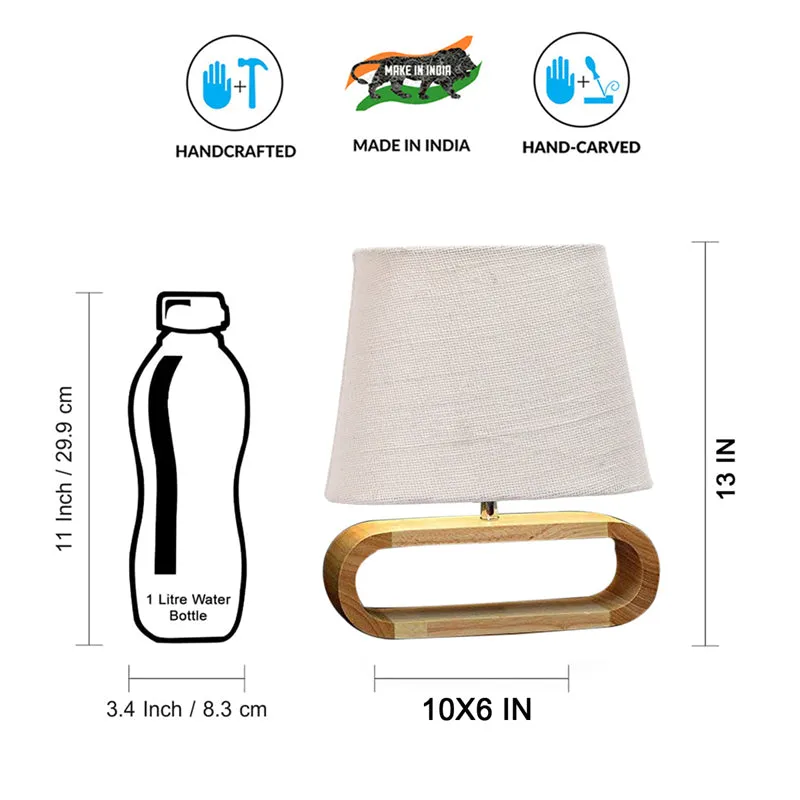 Sienna I Curve Jute Table Lamp - White,Brown media 8