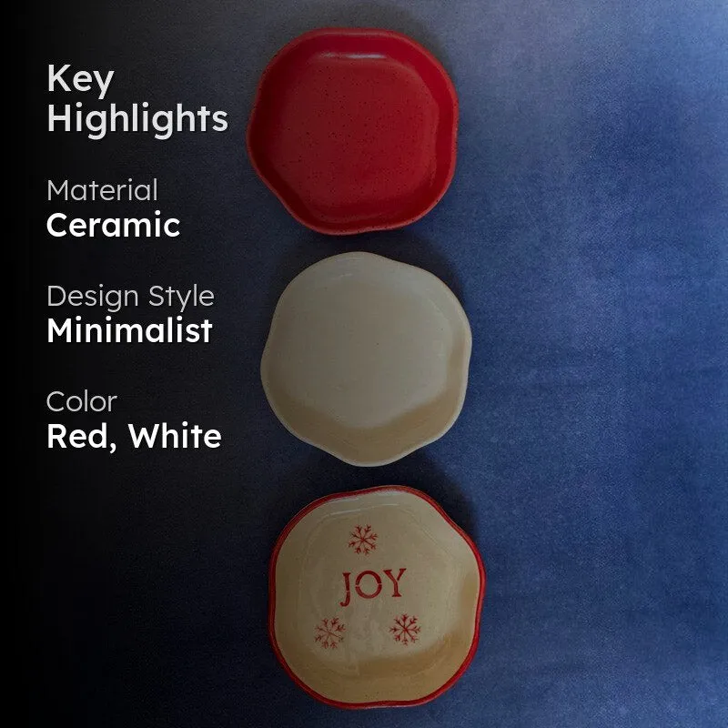 Edoril Ceramic Platter - Set of Three media 2