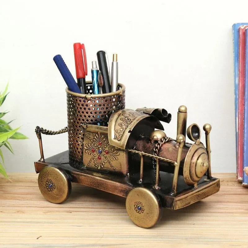 Ancient Steam Engine Stationary Holder media 1