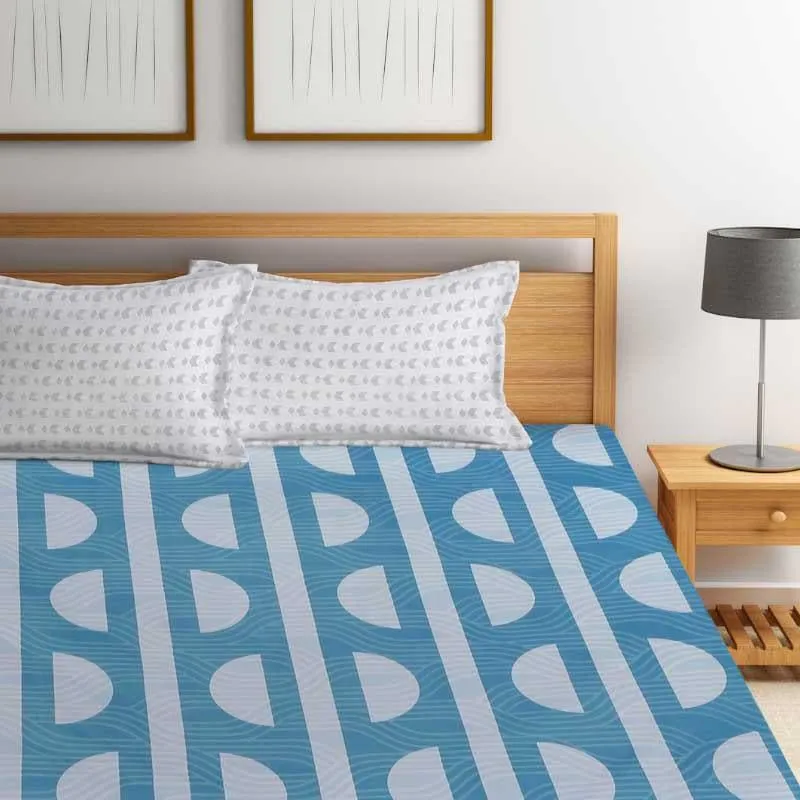 Quirky Medley Microfiber Bedsheet - 300 GSM media 4