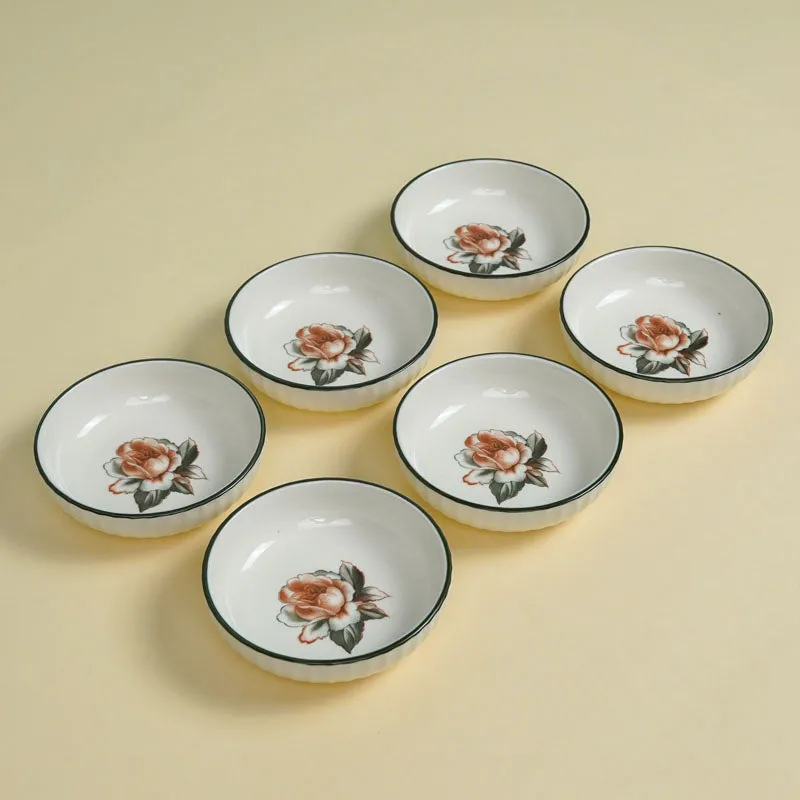 Maduva Floral Bowl (150 ML) - Set Of Six media 4